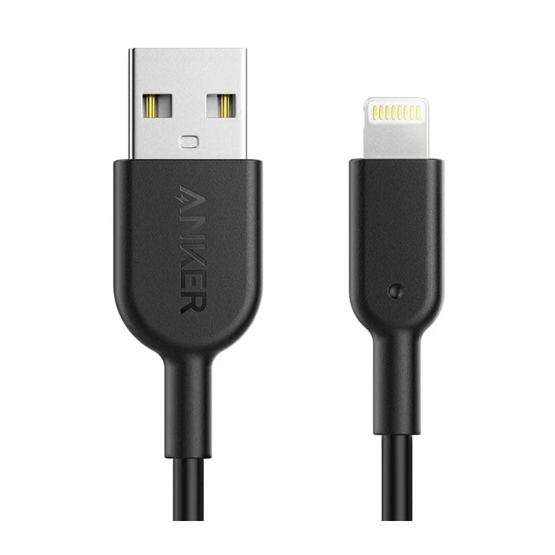 Anker PowerLine II Lightning Cable, MFi Certified (0.9m /3ft) C89, Black Anker PowerLine II Lightning Cable, MFi Certified (0.9m /3ft) C89, Black